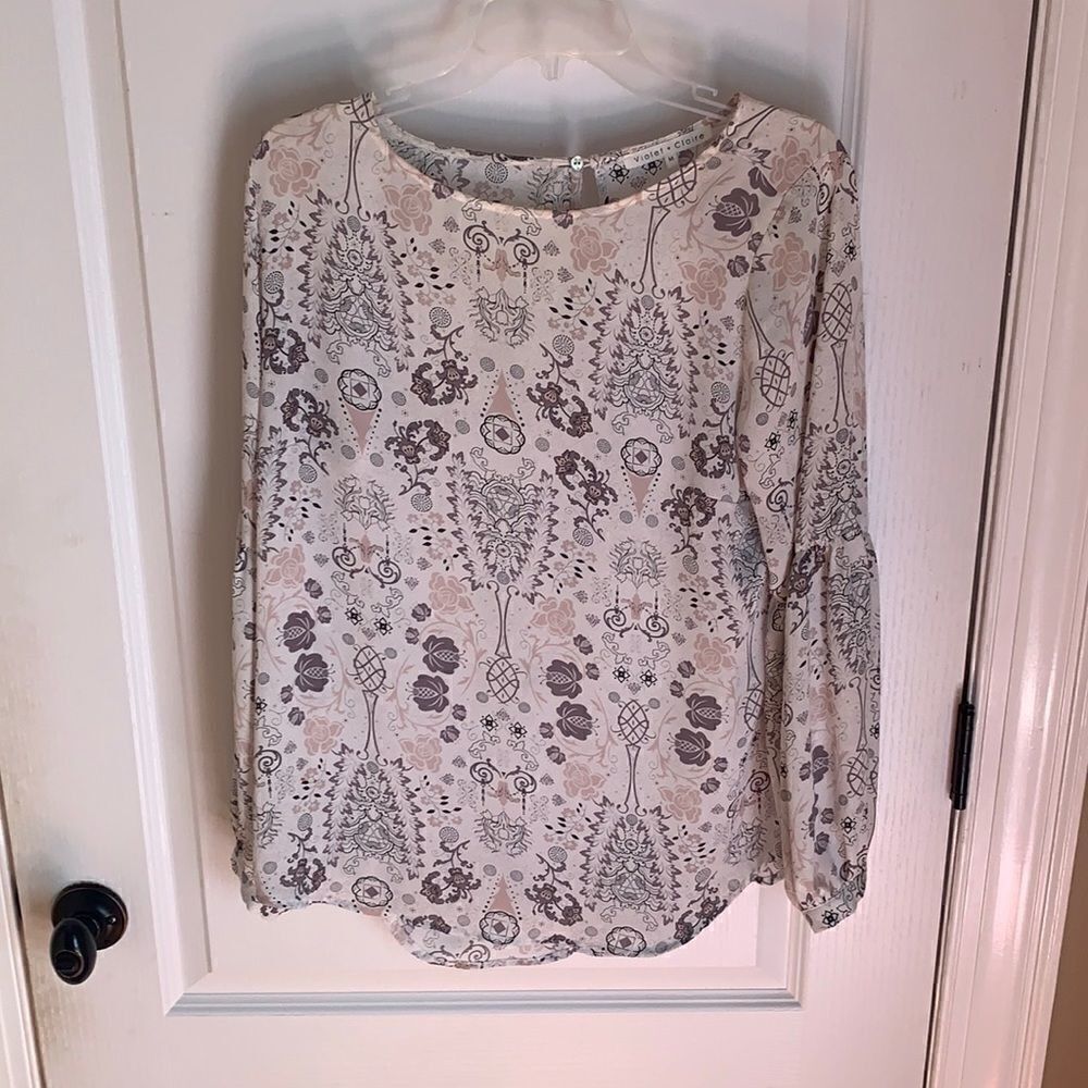 Violet + Claire blouse